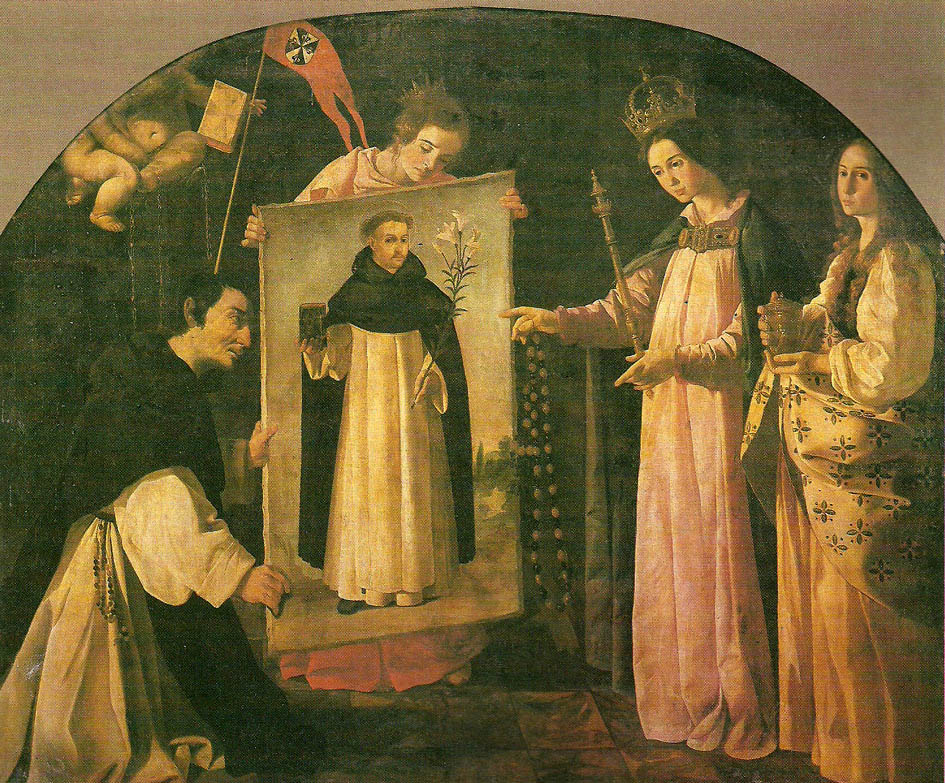 the virgin appears to the monks of soriano